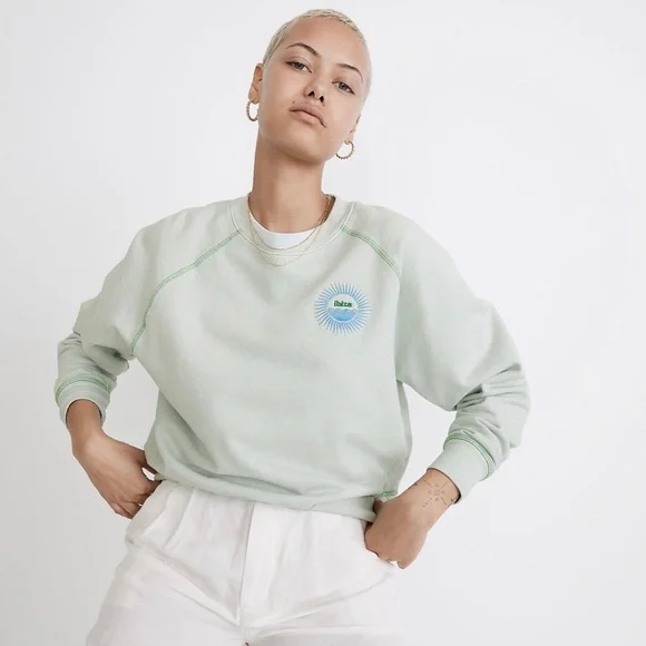 Madewell x Made Some Souvenirs Ibiza Tourist Sweatshirt - Picture 2 of 7
